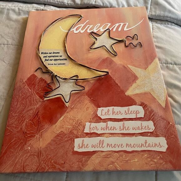 Thin canvas art perfect for girls room! - Picture 2 of 8